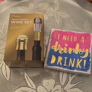 NEW Rabbit ‘Aerate & Preserve’ Wine set